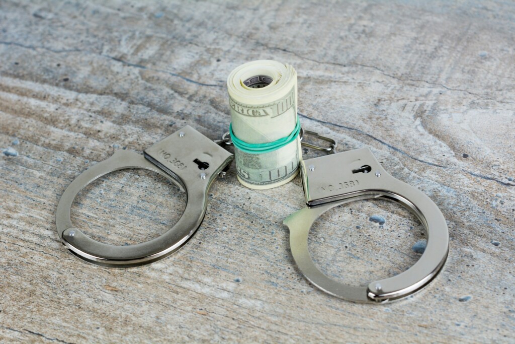 Money and cuffs