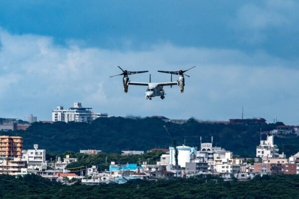 FILES-JAPAN-US-ACCIDENT-MILITARY-OSPREY-OKINAWA